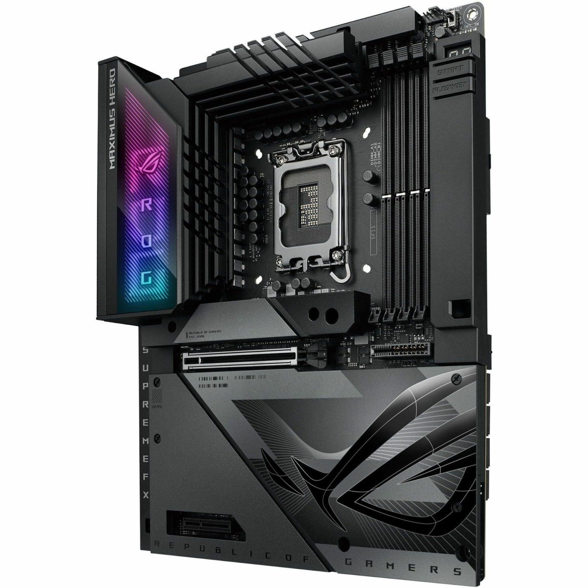 Asus ROG Maximus Z790 Hero BTF Gaming Desktop Motherboard - Intel Z790 Chipset - Socket LGA-1700 - ATX