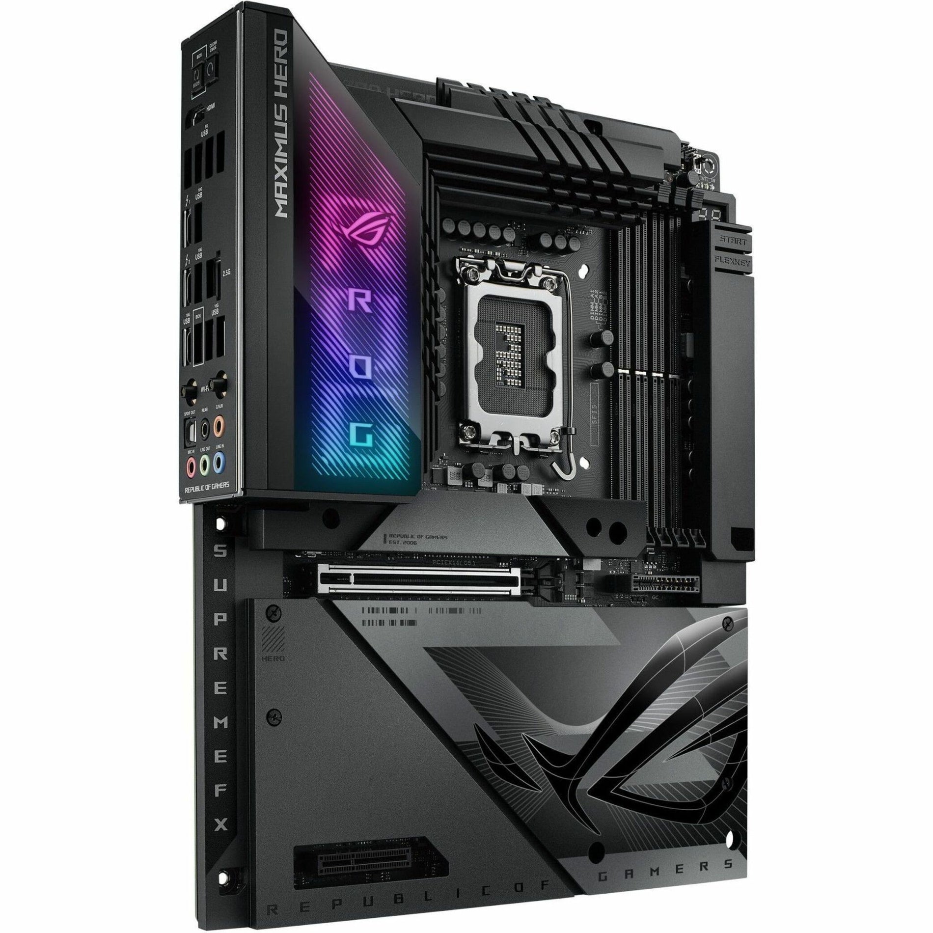 Asus ROG Maximus Z790 Hero BTF Gaming Desktop Motherboard - Intel Z790 Chipset - Socket LGA-1700 - ATX