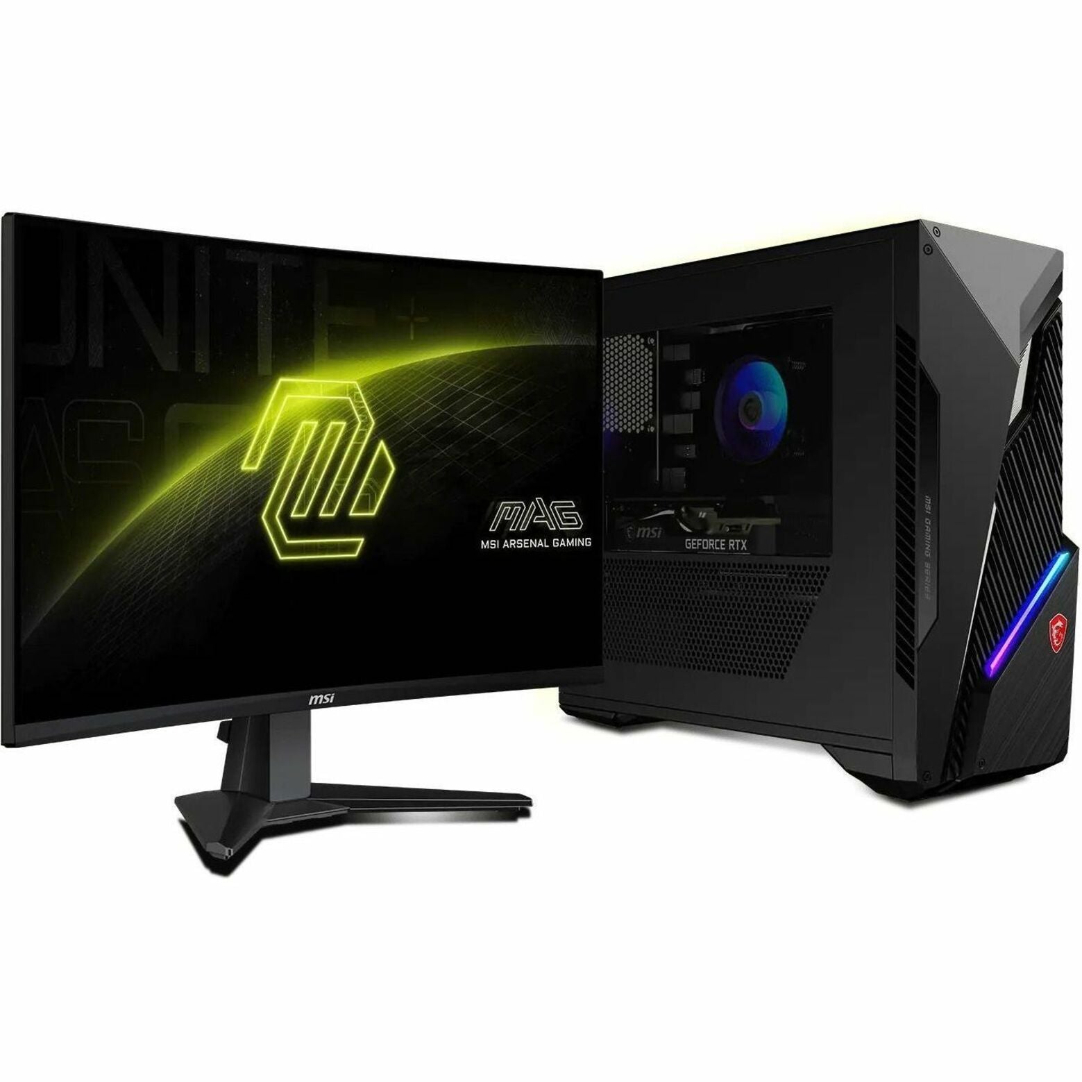 MSI MAG 27C6X 27" 클래스 풀 HD 곡면 스크린 게임 LED 모니터 - 16:9 - 메탈릭 블랙 (MAG27C6X)