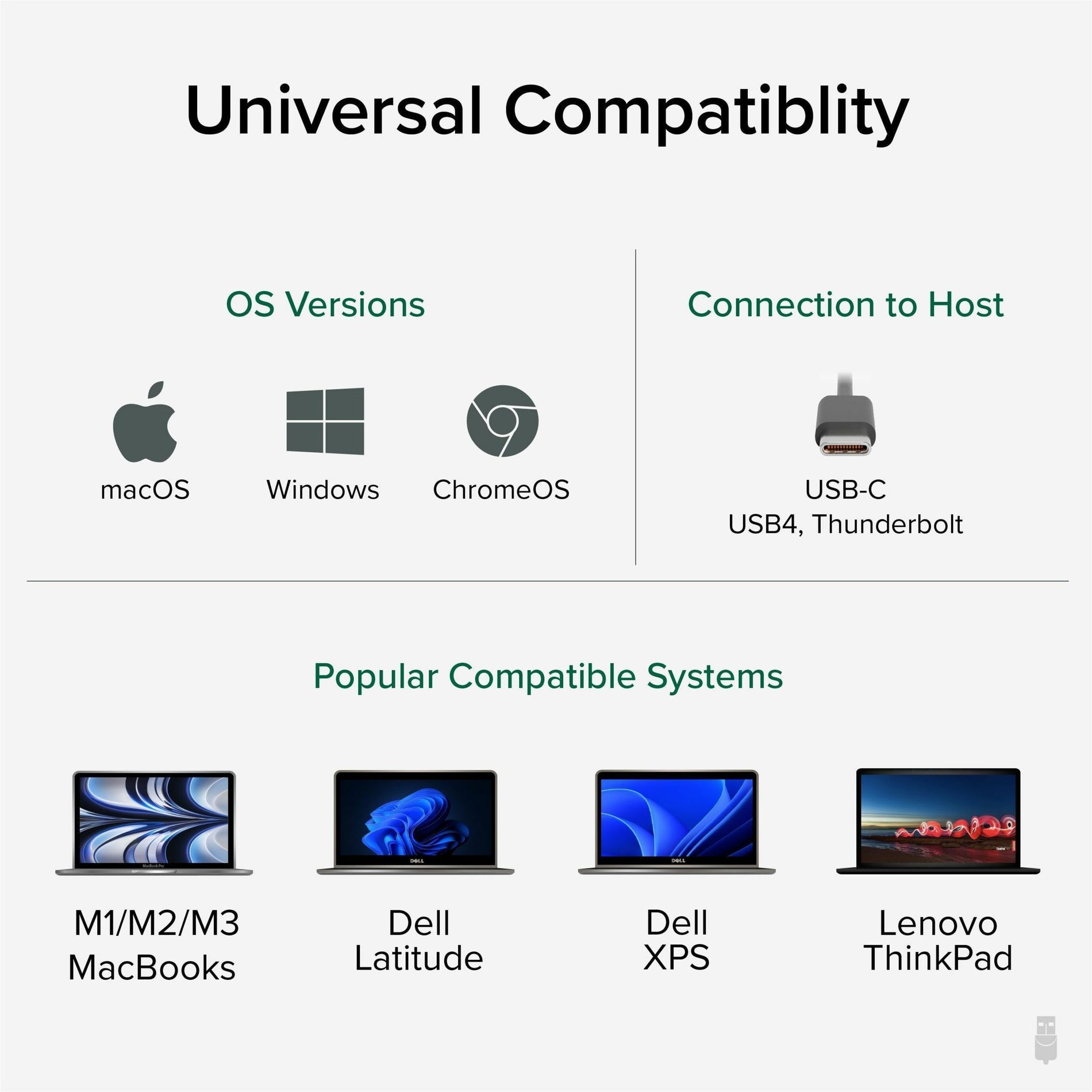 محول إيثرنت بسرعة 2.5 جيجابت (USBC-E2500PD)