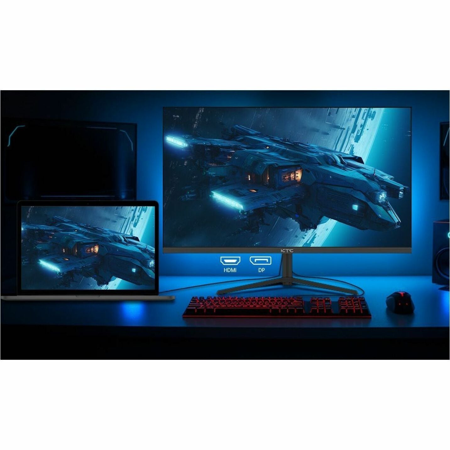 KTC H24T09P 24" Class Full HD Gaming LED Monitor - 16:9 - Black