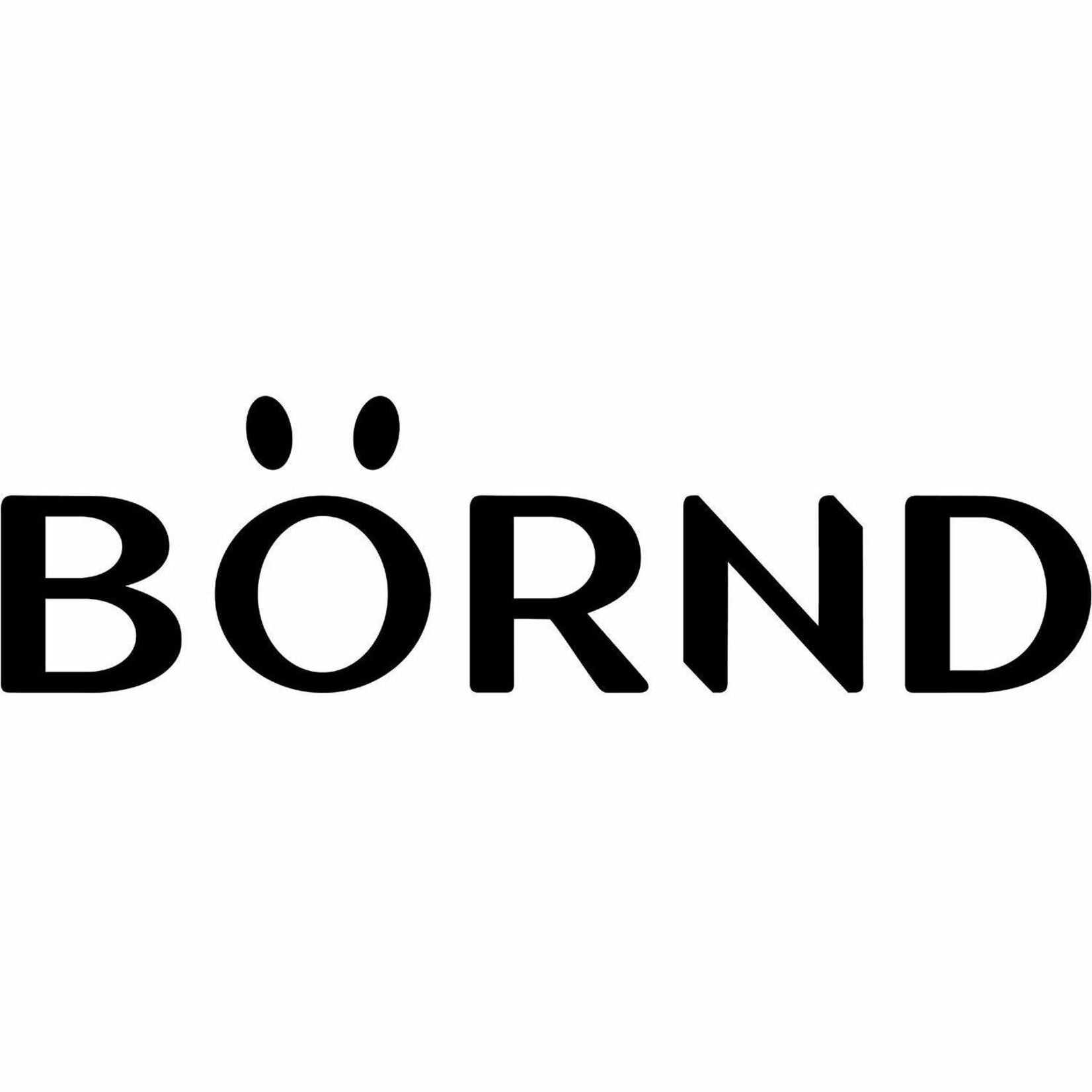 BORND company logo in black text with stylized dots above the O resembling eyes-alternate-image1