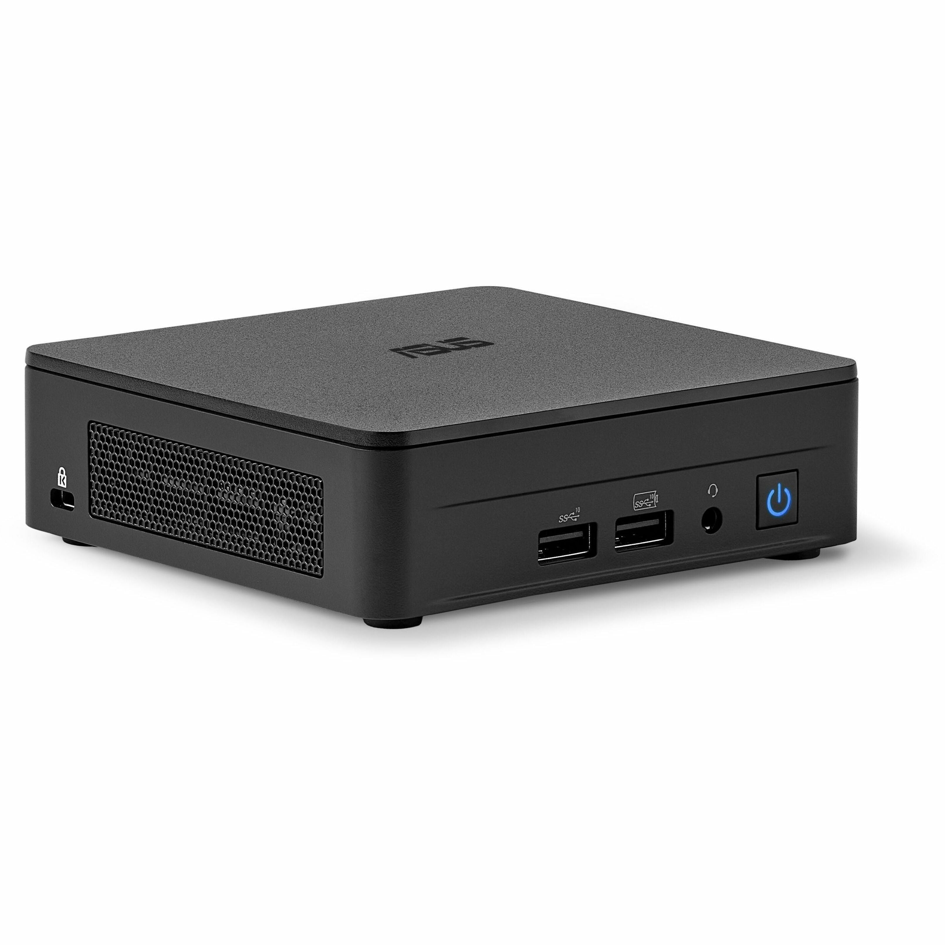 아수스 NUC 13 프로 NUC13ANKi5 데스크탑 컴퓨터 - 인텔 코어 i5 13세대 i5-1340P - 8GB - 512GB SSD - 미니 PC - 블랙 (RNUC13ANKI5048CUI)