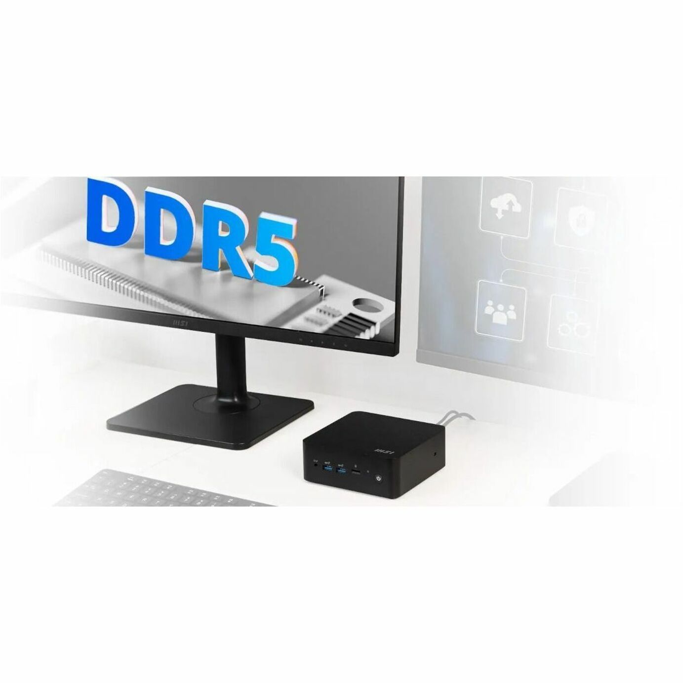 Promotional image showing DDR5 memory support-alternate-image5