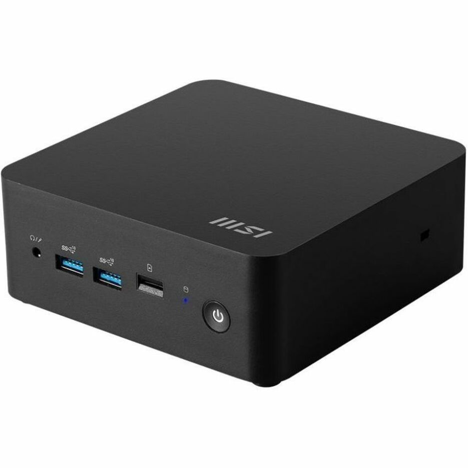 Angled view of MSI Cubi NUC ports and connections-alternate-image3