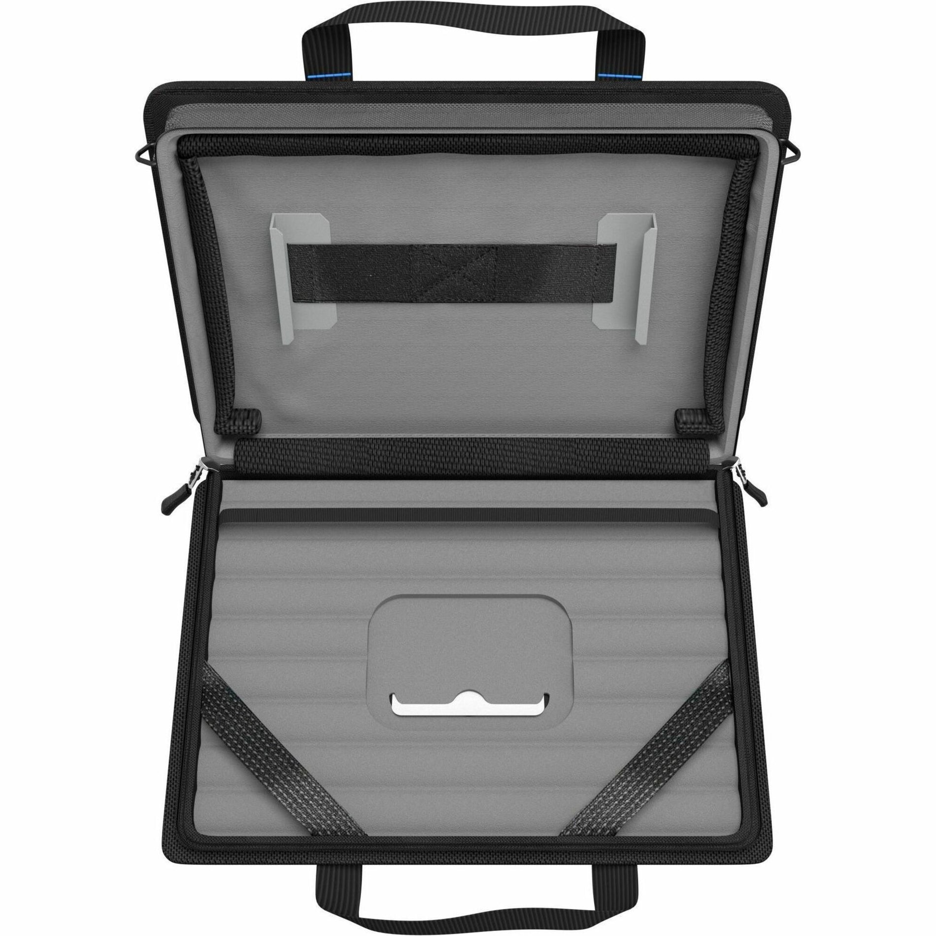 MAXCases Explorer 5 WorkIn Case w/Pocket 14 Black (MCEB5P14BLK)