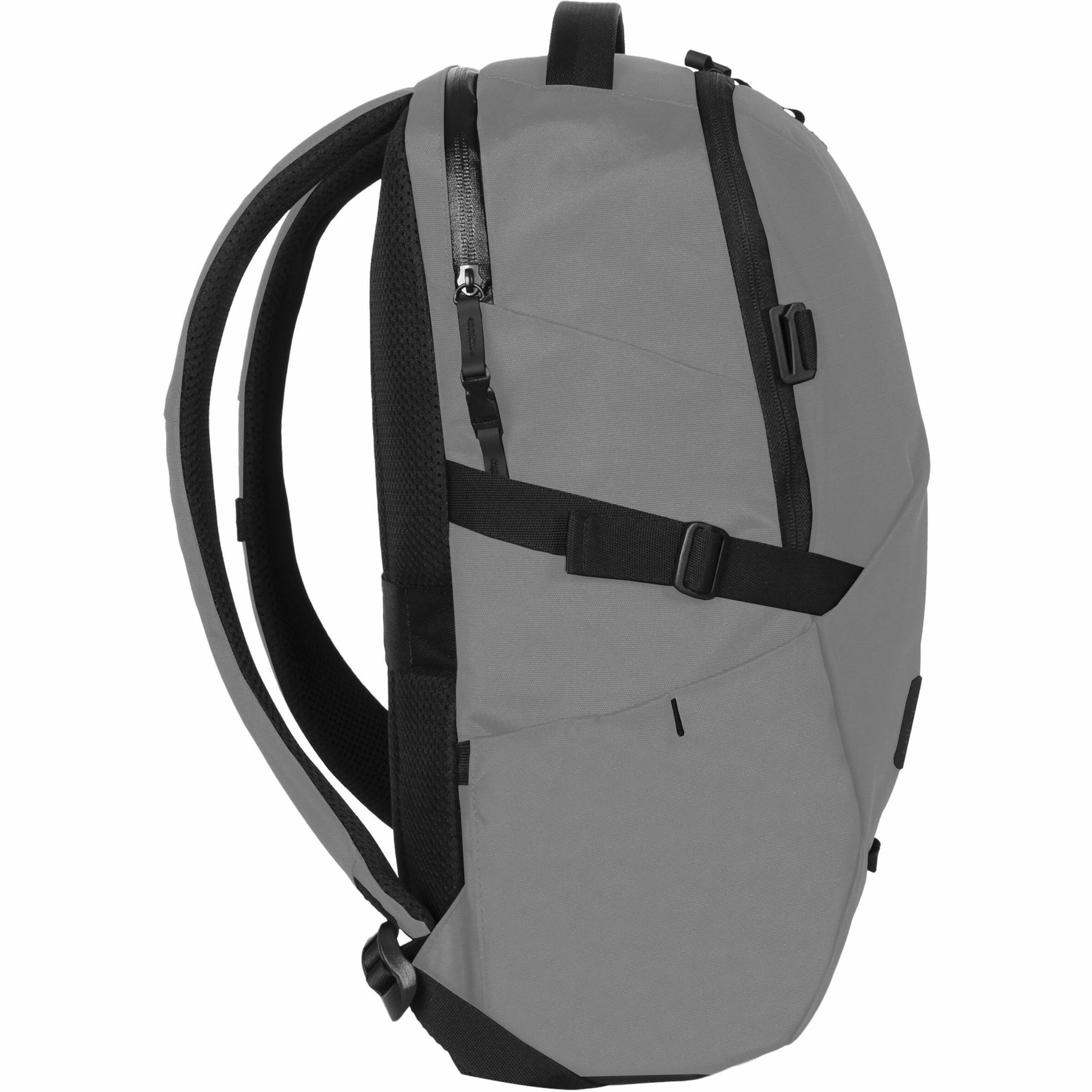 Side view of Terra EcoSmart backpack showing ergonomic strap design and profile-alternate-image2