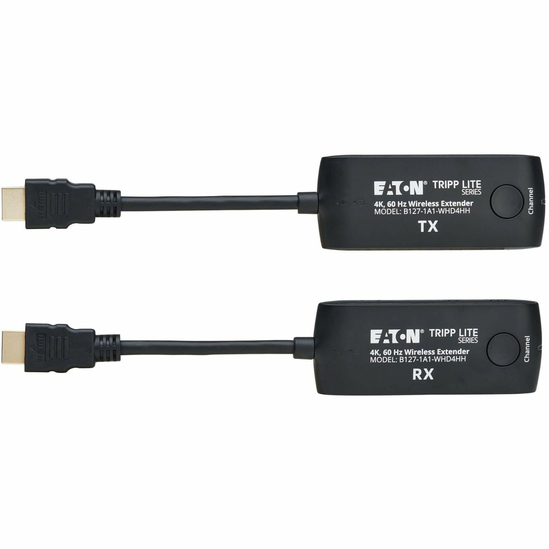 Product labeling and branding details on HDMI extender units-alternate-image7