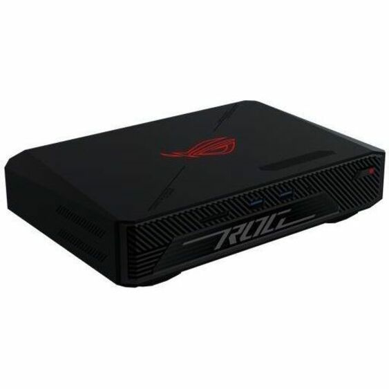 Angled view of ROG NUC showing angular design elements and ROG logo-alternate-image6