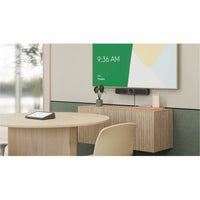 Modern meeting room showing MeetUp 2 mounted on wall with minimalist design-alternate-image6