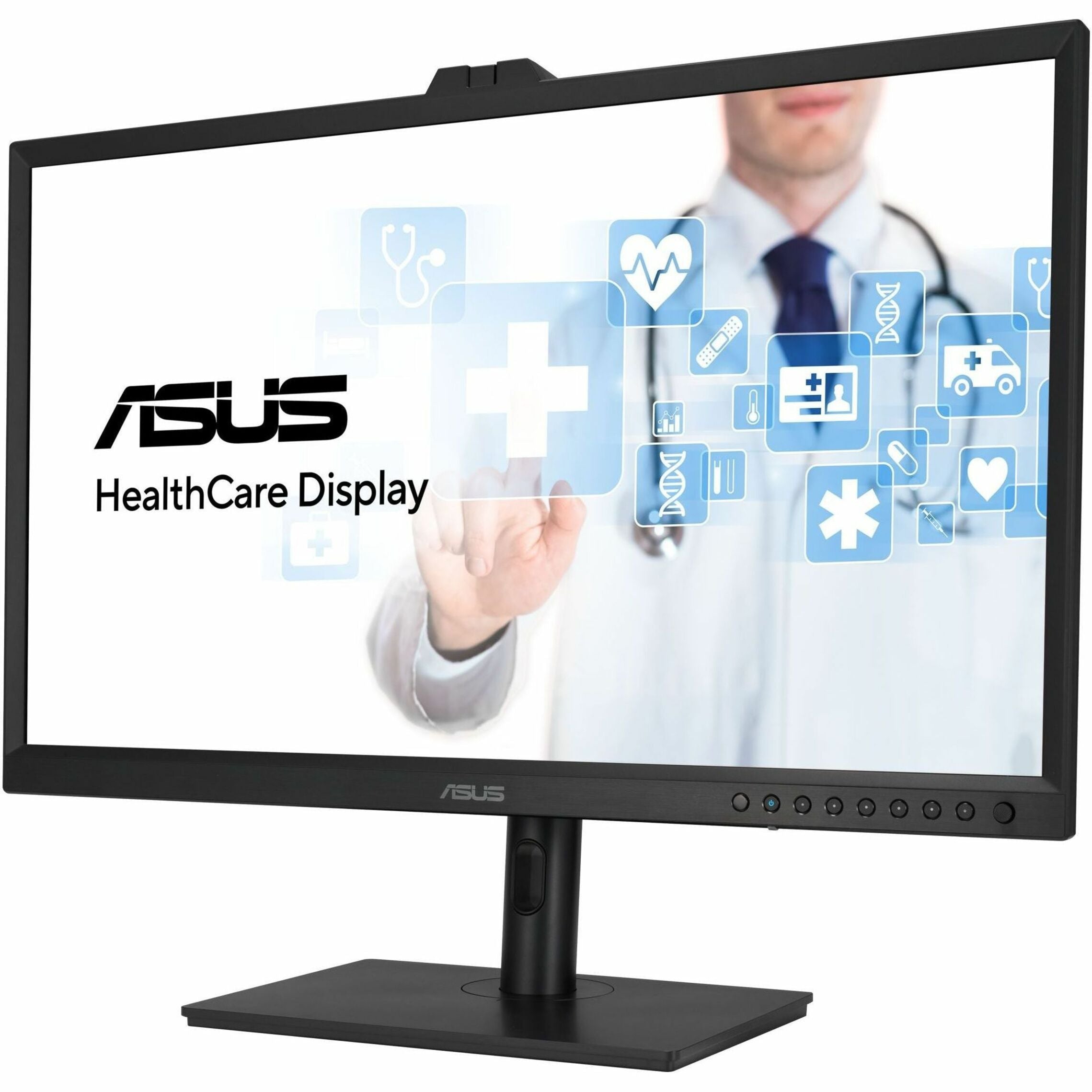 ASUS HA3281A 32 4K UHD OLED Healthcare Monitor, 3840x2160, Built-in Colorimeter, Self-Calibration, DICOM Compliant, USB-C, DisplayPort, 3x HDMI, Ergonomic Stand, Eye Care+ (3 Year Warranty)