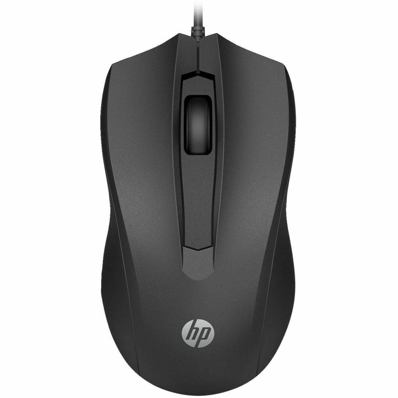 HP Wired Mouse 105, Optical 1600 DPI, USB-A, Ambidextrous Design, 3-Button with Scroll, PC & Mac Compatible, Contoured Comfort, Plug & Play - 822M9UT#ABA (1 Year Warranty)