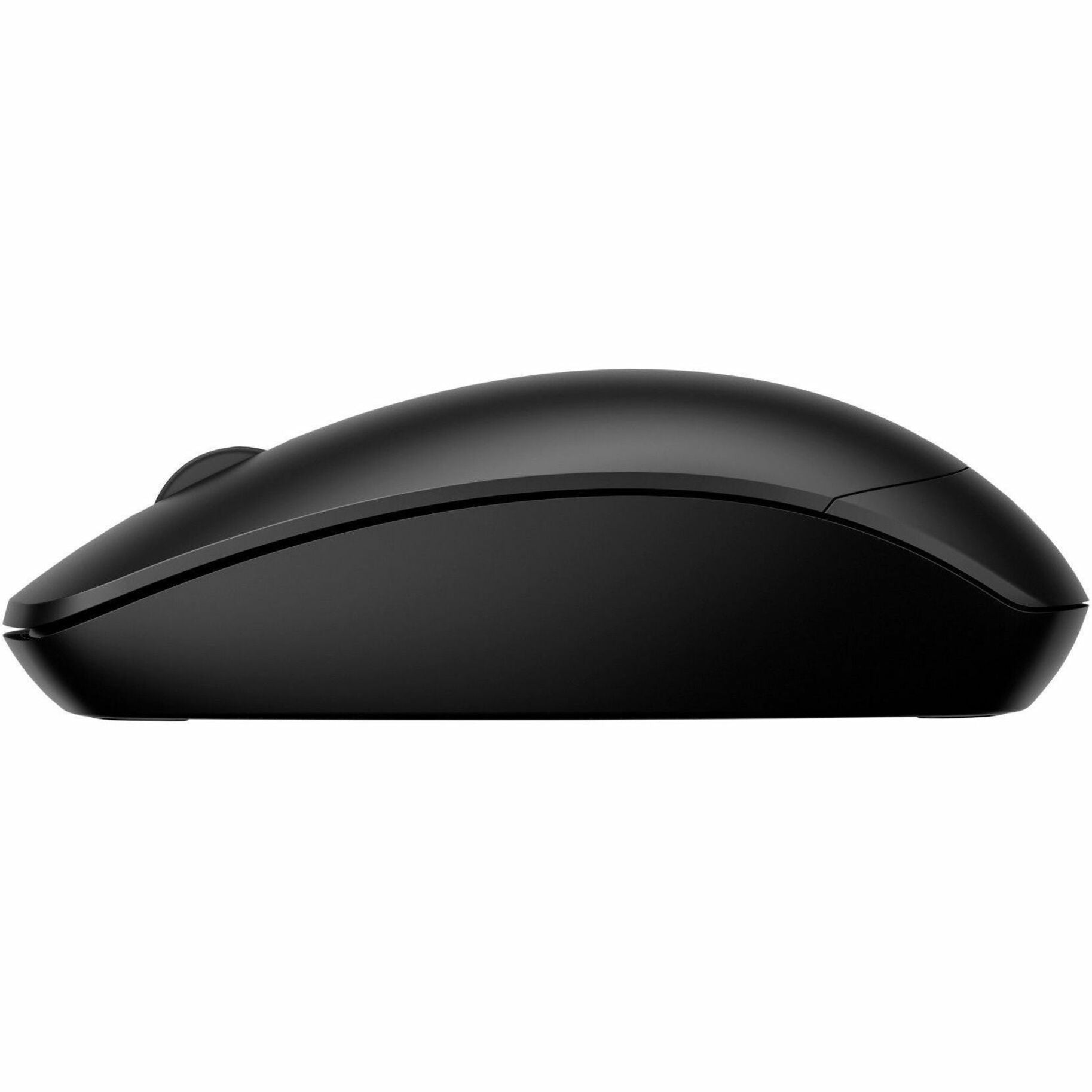 Side profile view of the HP 235 Slim Wireless Mouse showing ergonomic design-alternate-image3