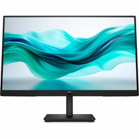 Angled view of HP 322pf monitor showing slim profile and sturdy stand design-alternate-image2