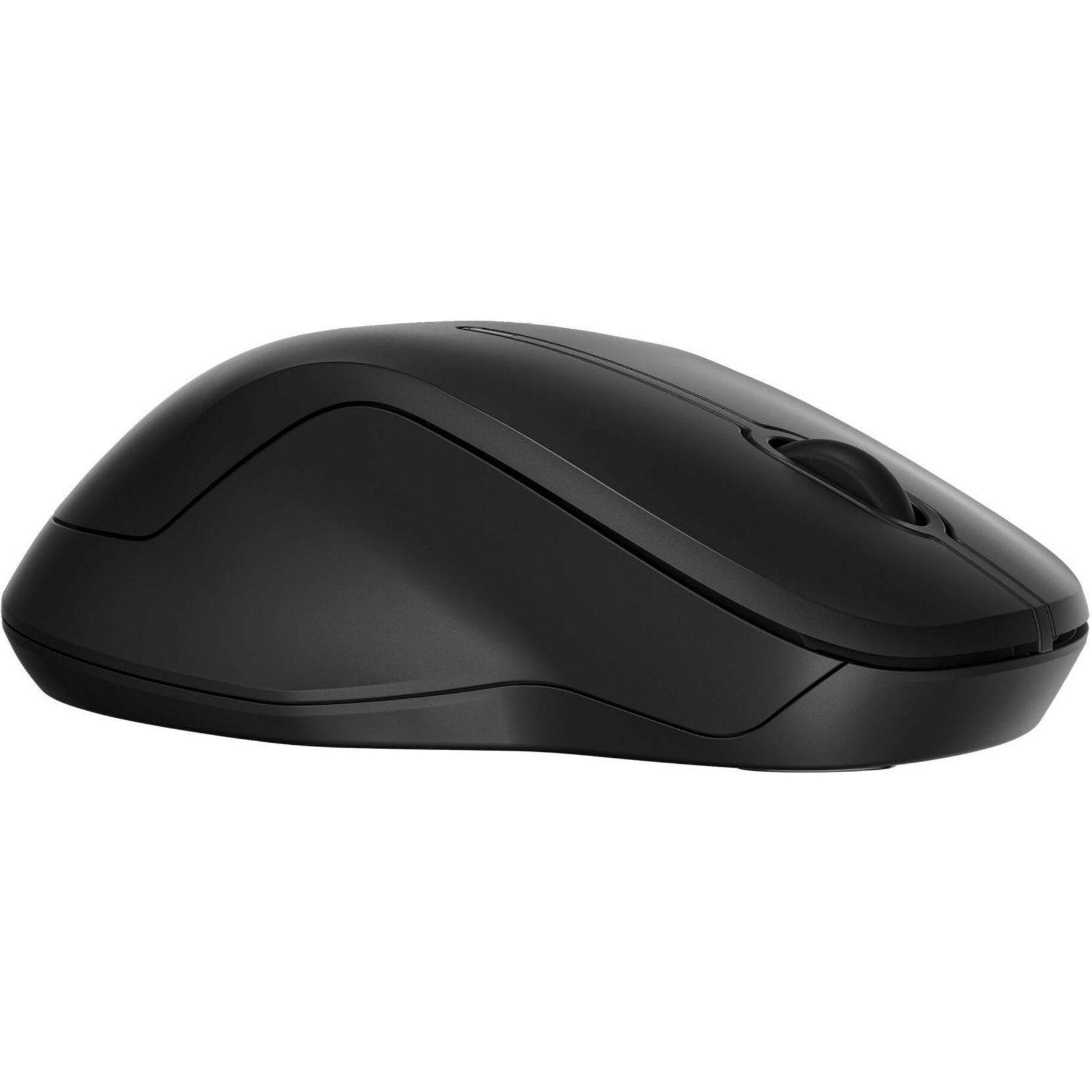 HP 255 Dual Wireless Mouse, Bluetooth 5.0/2.4GHz, Full-size Ambidextrous, 1600 DPI Optical, Multi-surface Tracking, Quiet Clicks, Non-slip Grip, 12-Month Battery, Black - 8R3U1UT (1 Year Warranty)