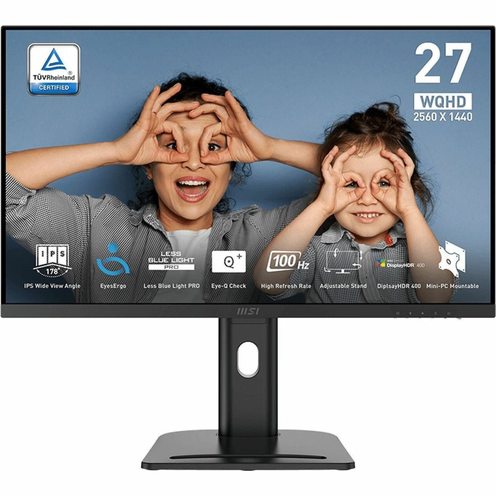 MSI Pro MP273QP E2 27" Classe WQHD LED Monitor - 16:9