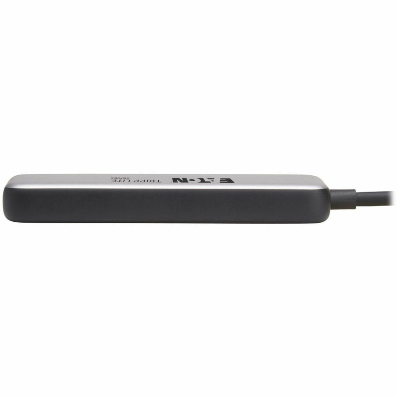 Side profile view of Tripp Lite USB-C hub showing slim design