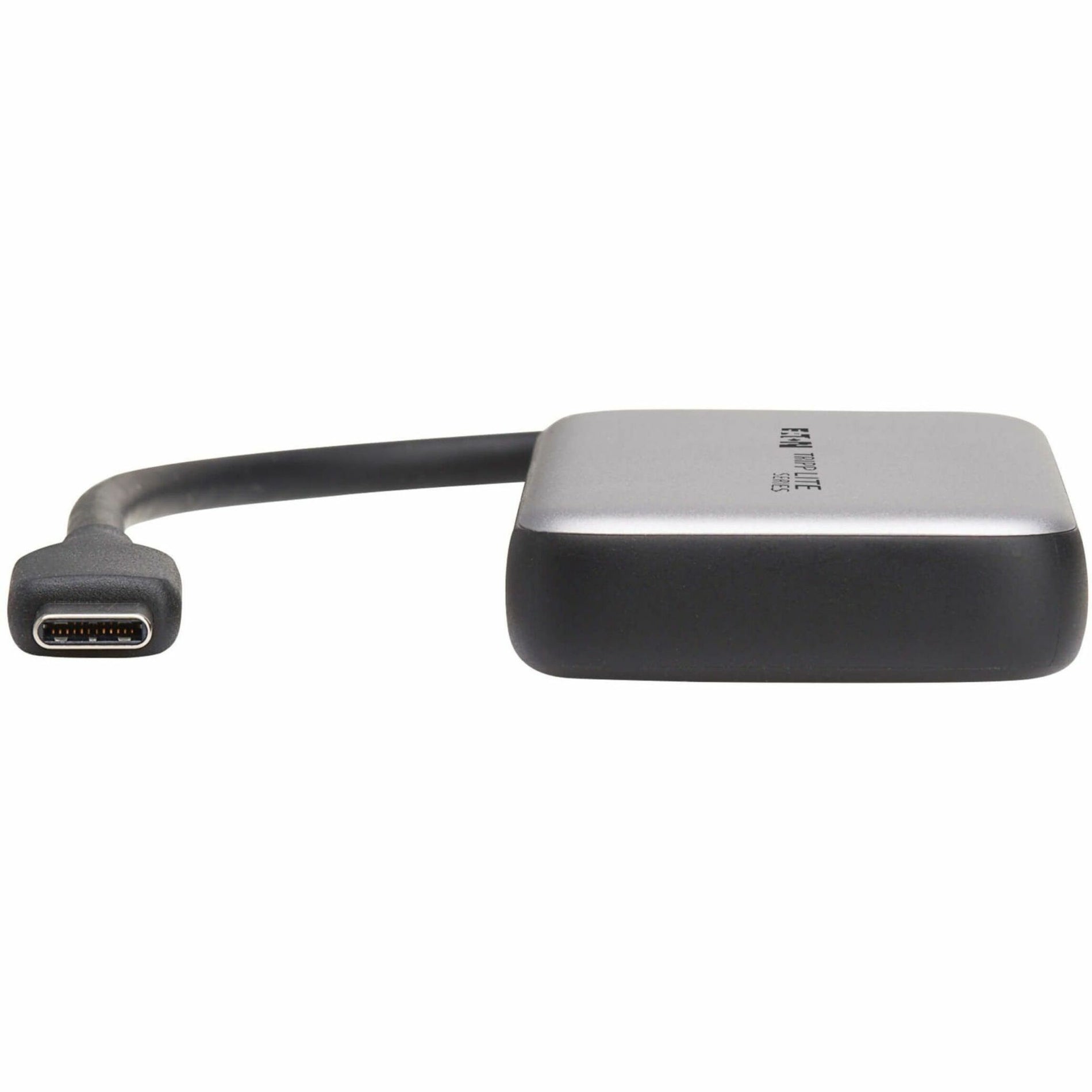 트립라이트 by 이튼 4-포트 USB-C 허브 10 Gbps 100W PD TB3 회색 (U460-004-4C-G2C)