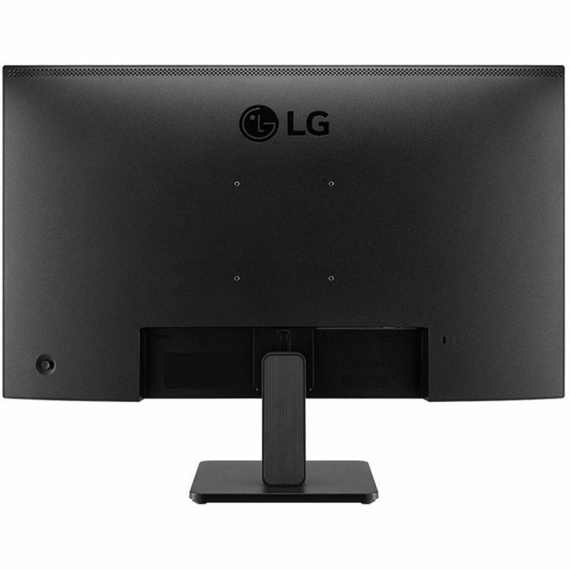 Rear view of LG 27-inch monitor showing VESA mount compatibility and clean back panel design-alternate-image3