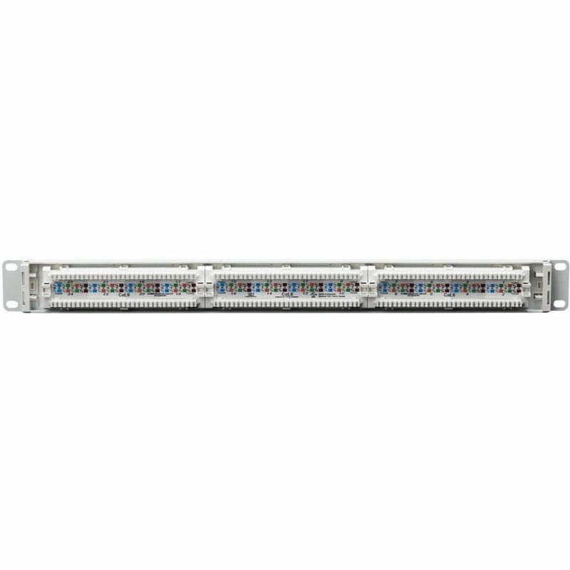 Internal component view of patch panel wiring structure