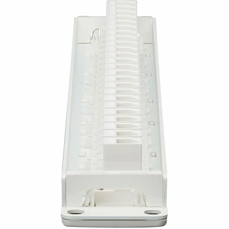 Detail view of patch panel internal components