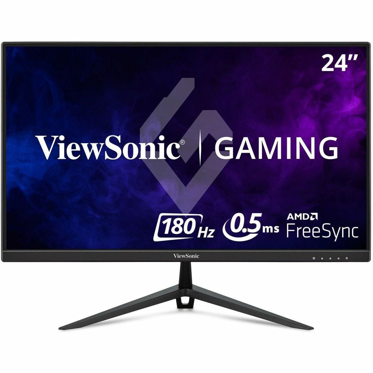 ViewSonic VX2428A 24 Zoll 1080p 05ms 180Hz IPS Gaming Monitor mit FreeSync HDMI 1.4 und DisplayPort Eingängen