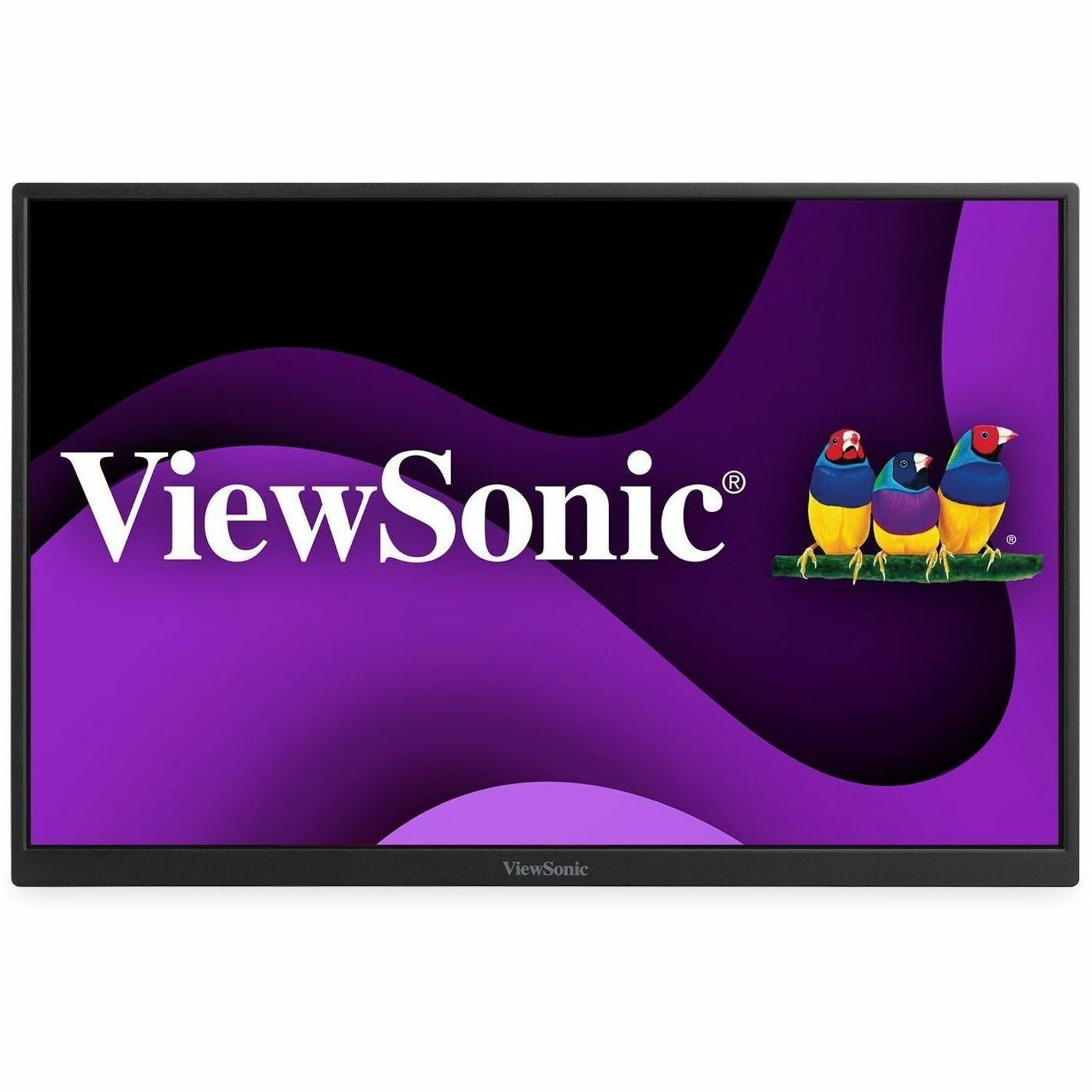 ViewSonic VG1656-2K 16 英寸 WQXGA 1600p IPS 便携式显示器，配备双向供电 65W USB C，内置支架和智能保护盖