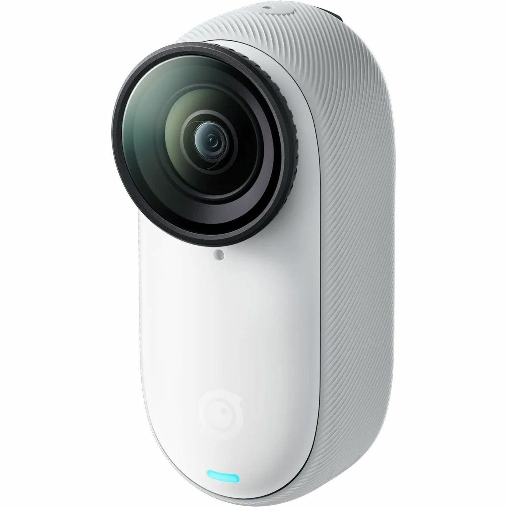 Insta360 3S Caméscope Numérique - Écran Tactile de 22" - Plage Dynamique Élevée (HDR) - 4K - Blanc Arctique