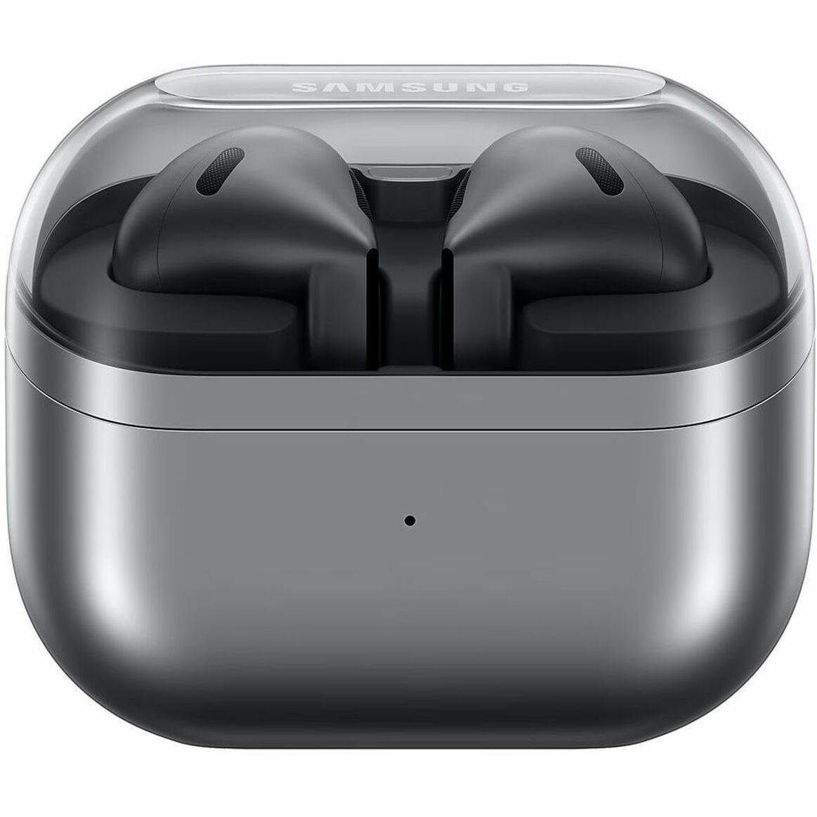 Top view of Galaxy Buds3 charging case with LED indicator-alternate-image4