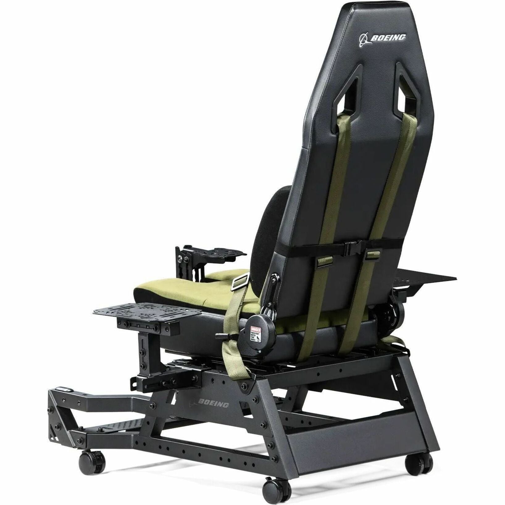 Rear view of Flight Seat Pro showing Boeing branding and military-inspired design-alternate-image4