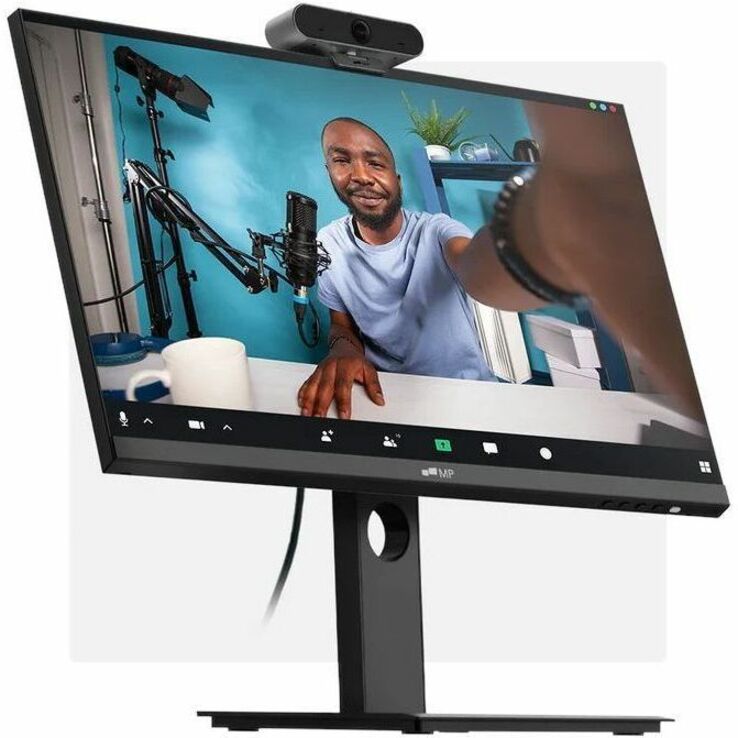 Content creator studio setup showing webcam integration-alternate-image12