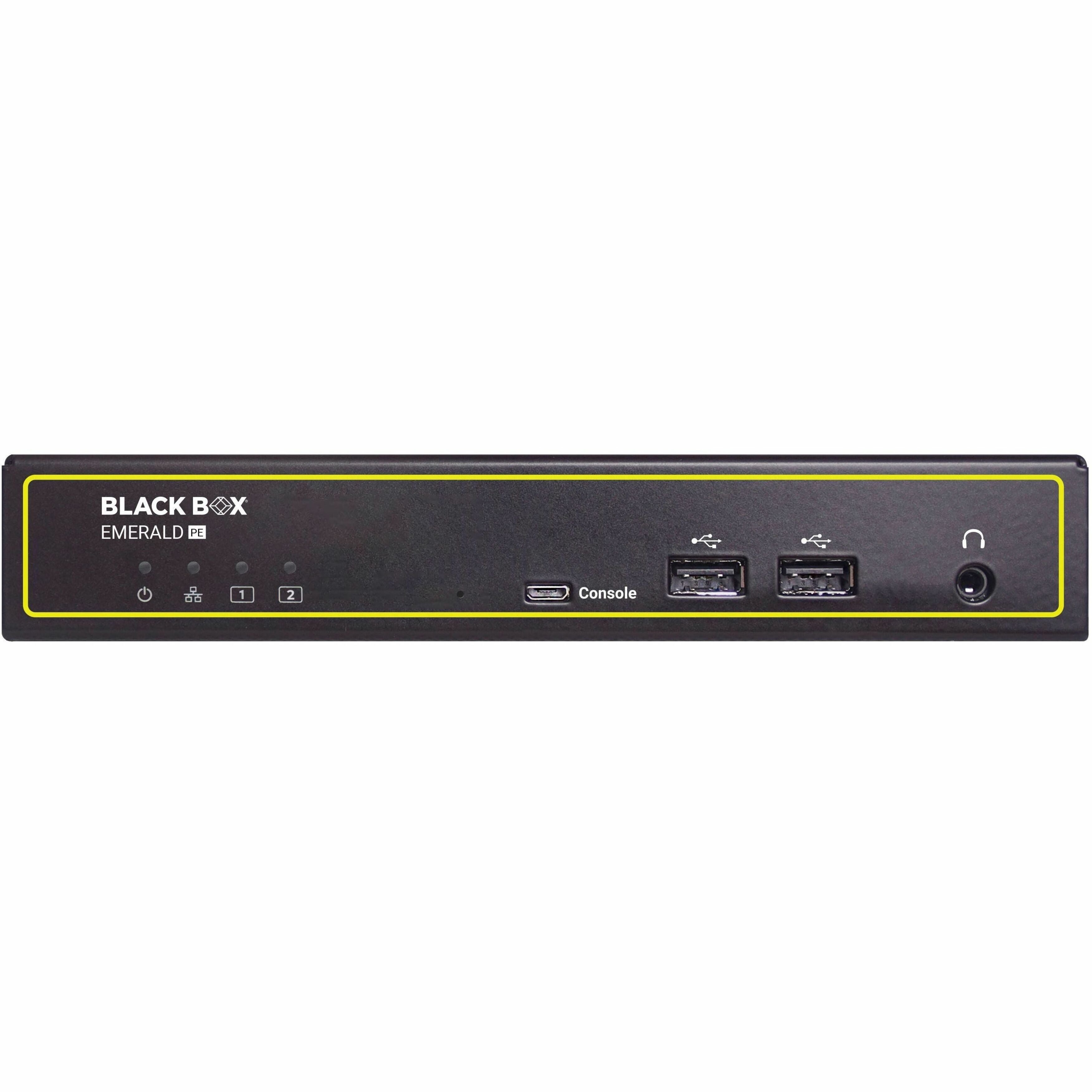 Emerald® Black Box (EMD2002PEDPR) KVM Switchboxes (EMD2002PE-DP-R)