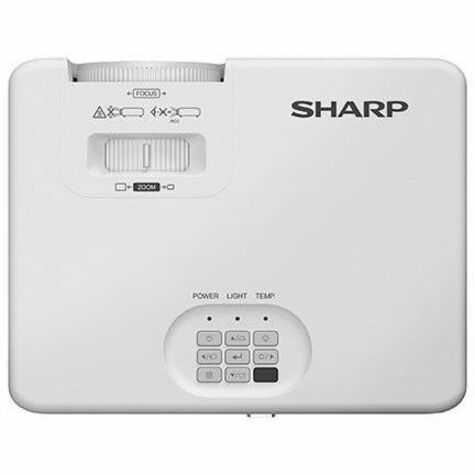 シャープ 1080P DLP 4000ルーメン レーザープロジェクター フィルター不要 デュアルHDMI 6.6ポンド (XP-M401H-W)