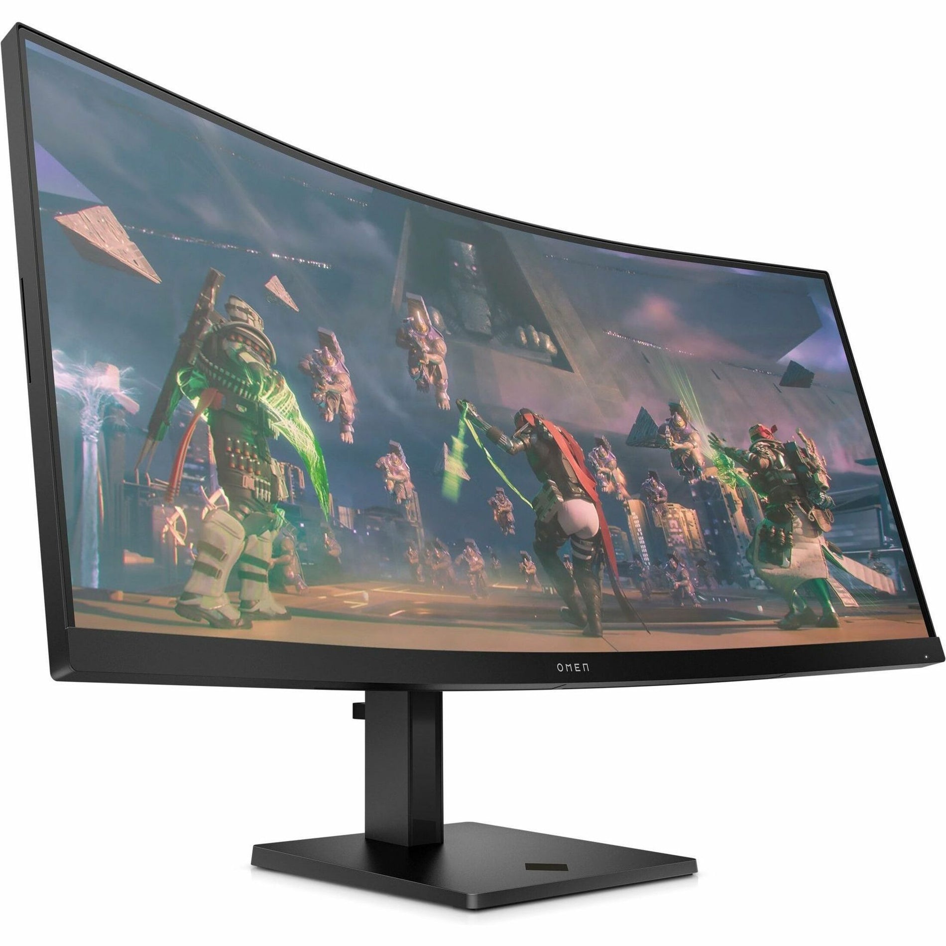 HPI SOURCING - NEW 34c 34" Class UW-QHD Curved Screen Gaming LED Monitor - 21:9 (780K8AA#ABA)