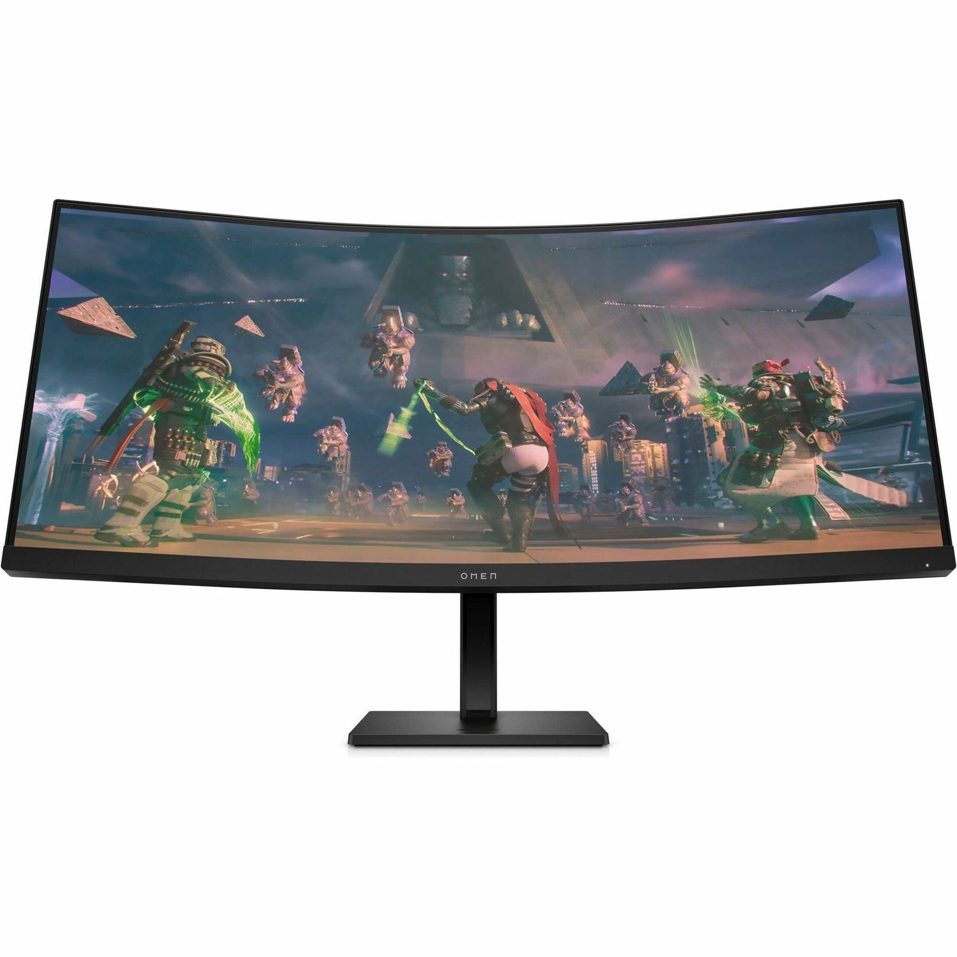 HPI SOURCING - NEW 34c 34" Class UW-QHD Curved Screen Gaming LED Monitor - 21:9 (780K8AA#ABA)