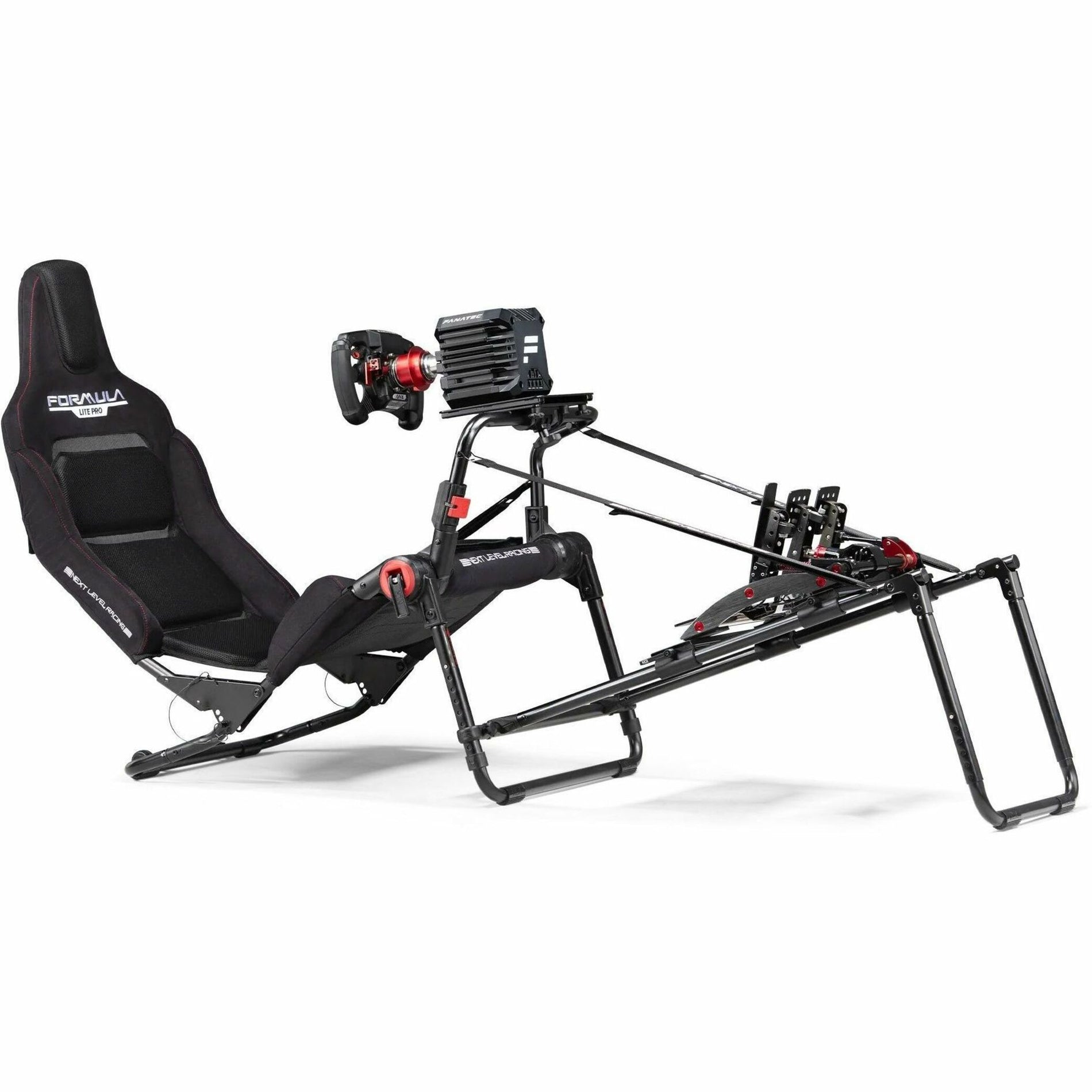 Formula Lite Pro cockpit with direct drive wheel mount and pedal setup-alternate-image2