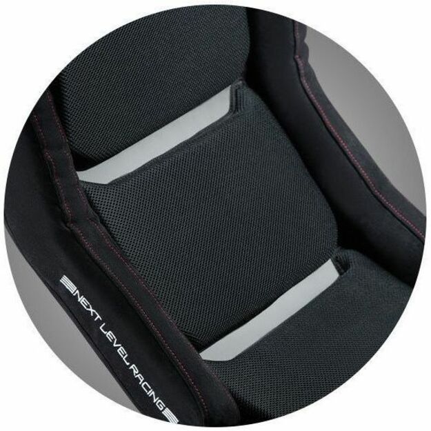 Close-up of Formula Lite Pro's racing seat showing mesh material and padding-alternate-image8