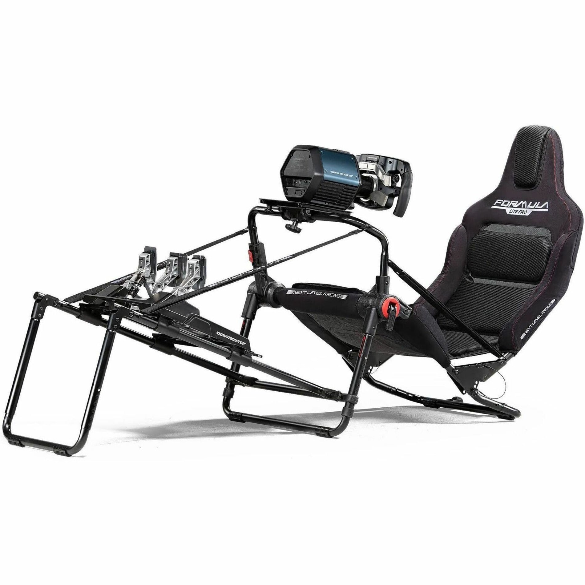 Side angle view of Formula Lite Pro showing pedal platform and seat positioning-alternate-image3