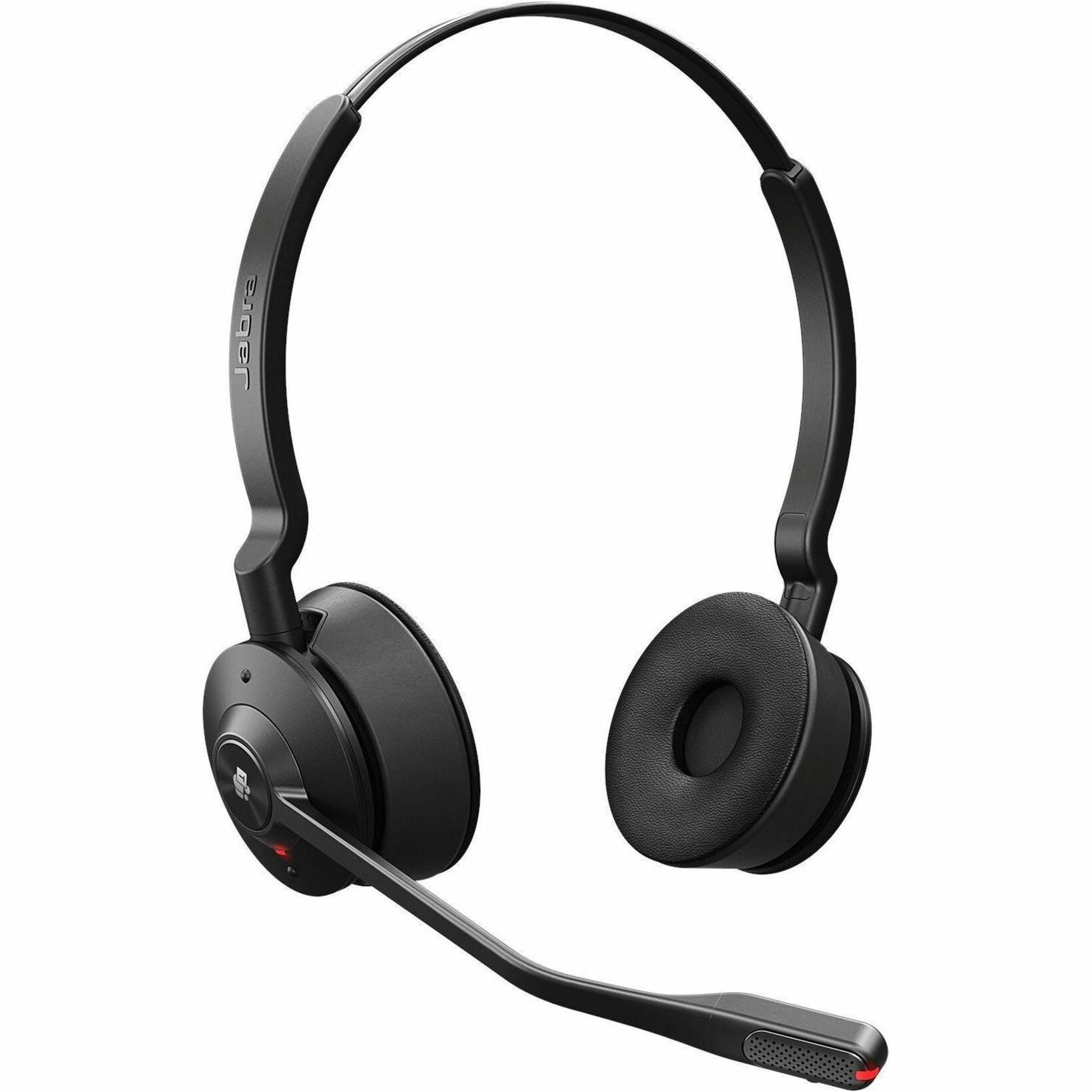 Professional working at laptop while wearing Jabra Engage 55 SE headset-alternate-image6