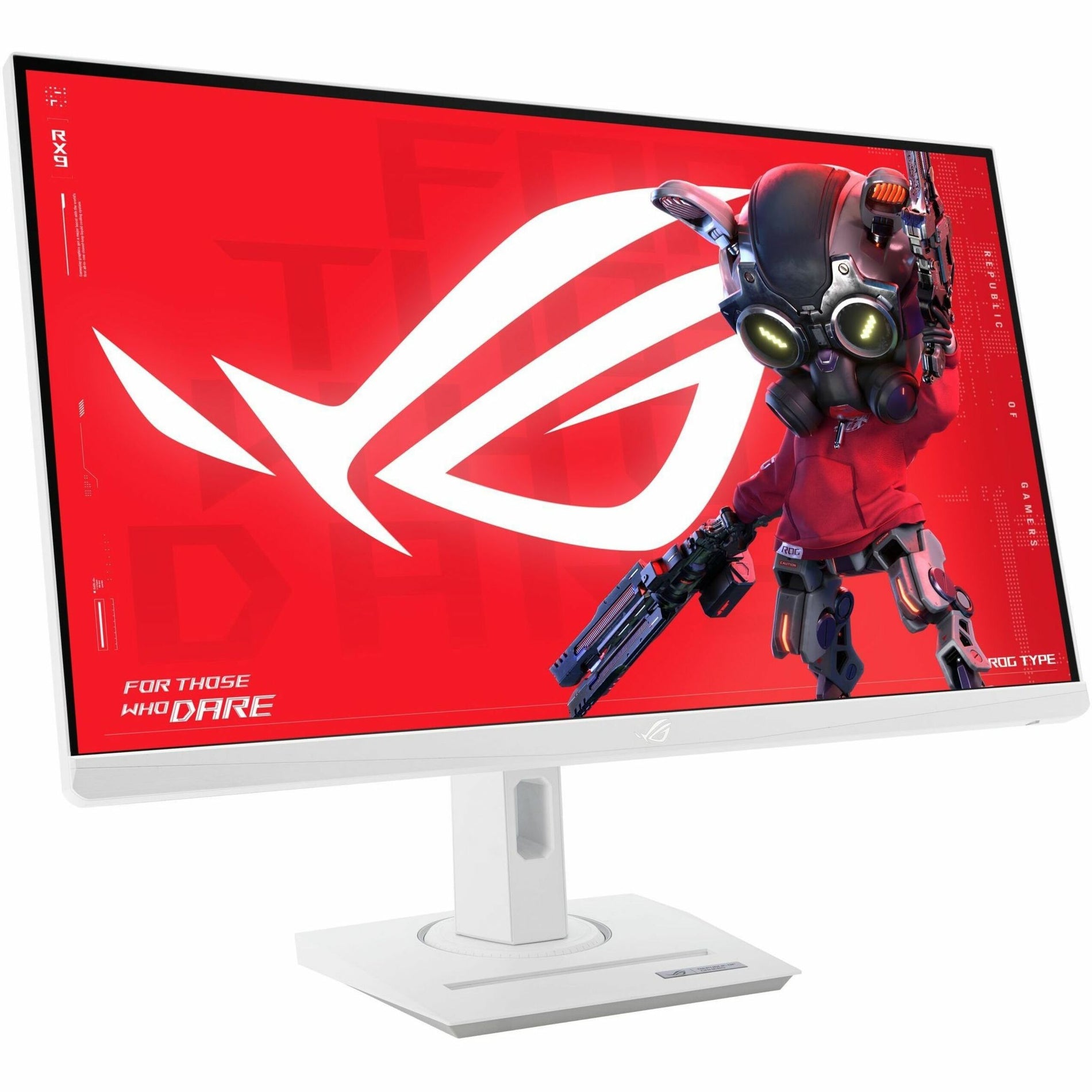 ASUS ROG Strix 27 1440P USB-C HDR Gaming Monitor (XG27ACG-W) - White, QHD, 180Hz, 1ms, Fast IPS, DCI-P3 95%, Extreme Low Motion Blur Sync, G-Sync Compatible, Tripod Socket, AI Gaming, 3yr warranty