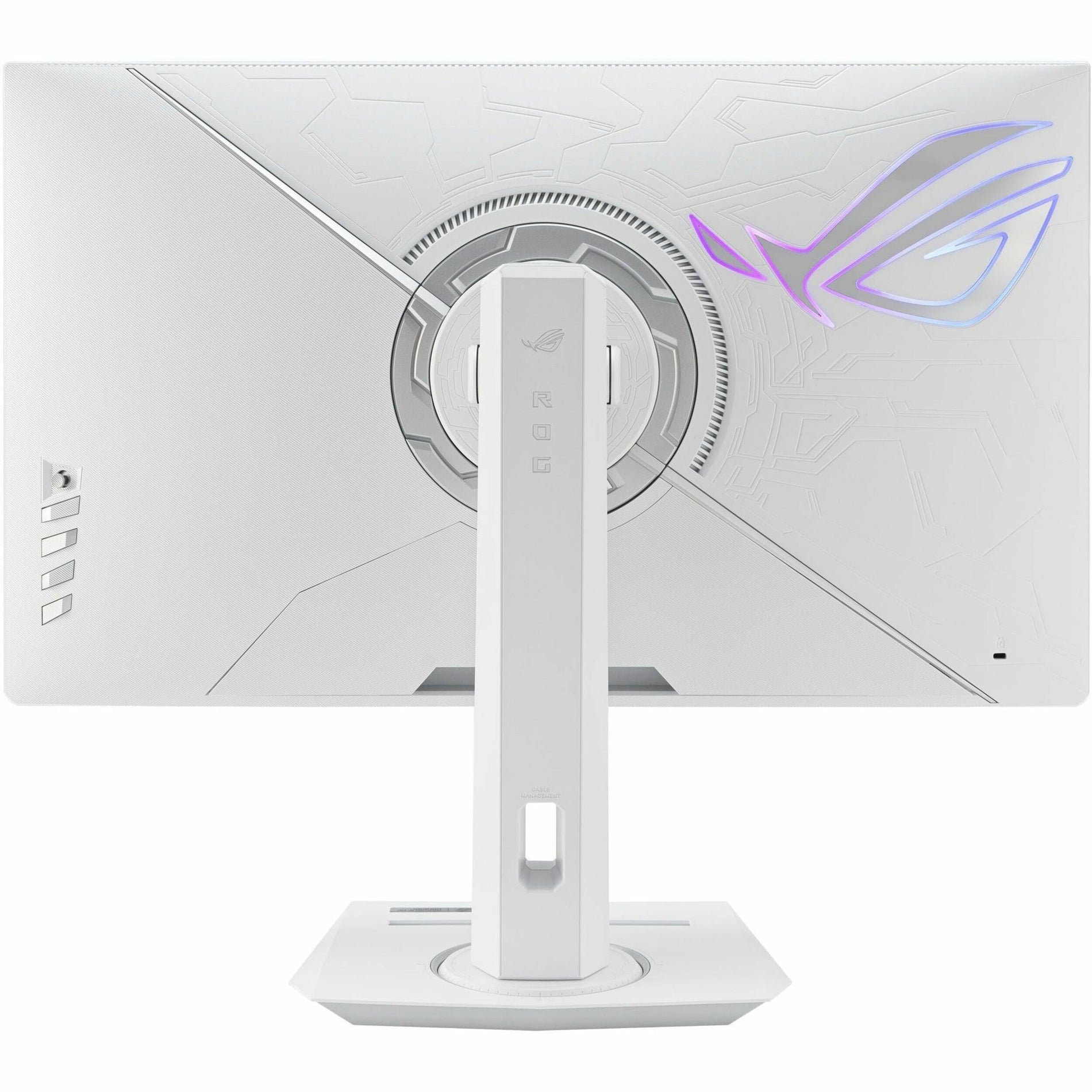 ASUS ROG Strix 27 1440P USB-C HDR Gaming Monitor (XG27ACG-W) - White, QHD, 180Hz, 1ms, Fast IPS, DCI-P3 95%, Extreme Low Motion Blur Sync, G-Sync Compatible, Tripod Socket, AI Gaming, 3yr warranty