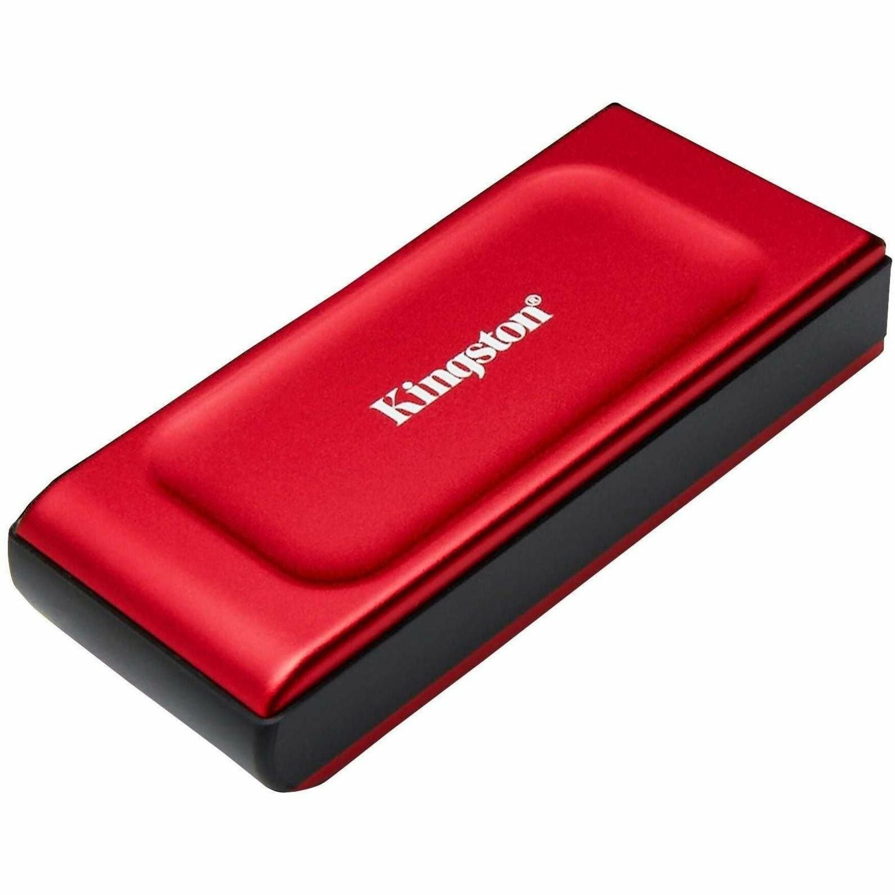 Disque dur portable à état solide Kingston XS1000 1 To - Externe - Rouge (SXS1000R/1000G)