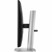 Side profile of HP 524pn monitor displaying adjustable stand mechanism-alternate-image3