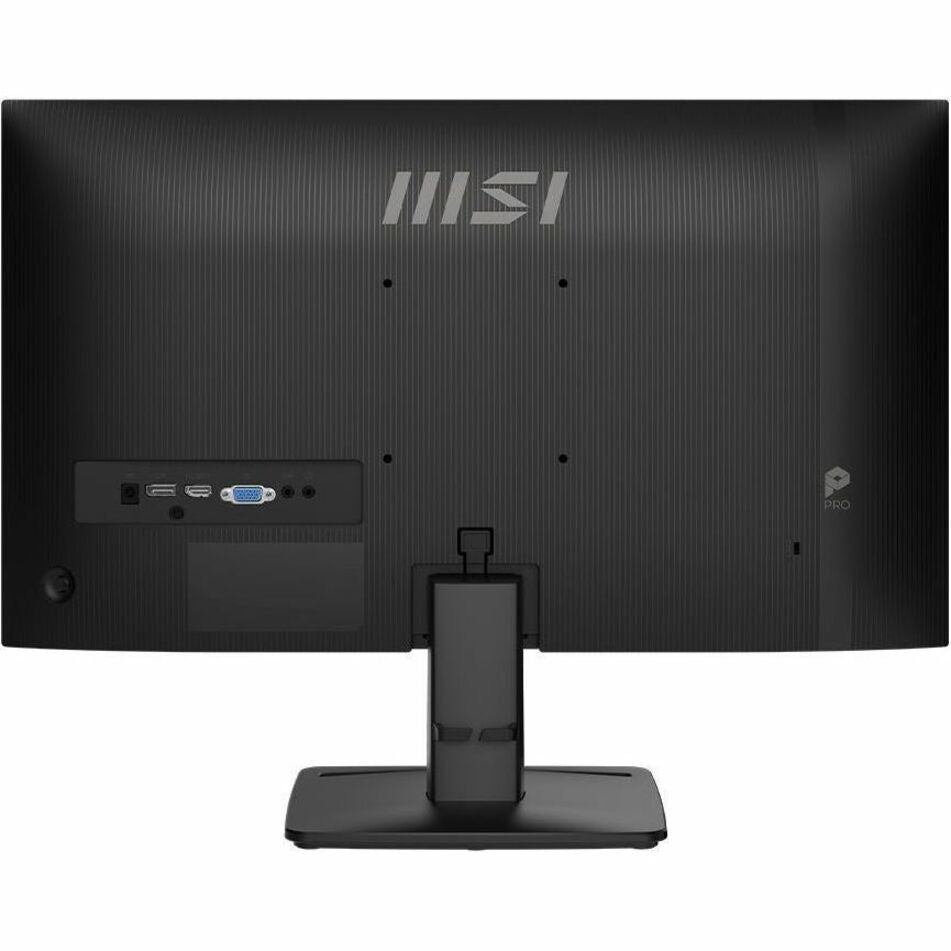 MSI PRO MP251 E2 24.5-inch IPS 1920 x 1080 (FHD) Computer Monitor, 120Hz, Adaptive-Synch, HDR Ready, HDMI, VGA Port, Display Port,VESA Mountable, Tilt, Speaker, 1ms, Black (PROMP251E2)