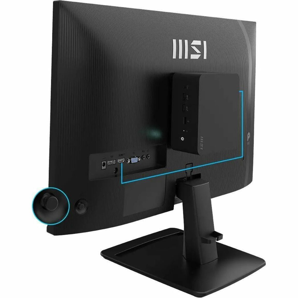 MSI PRO MP251 E2 24.5-inch IPS 1920 x 1080 (FHD) Computer Monitor, 120Hz, Adaptive-Synch, HDR Ready, HDMI, VGA Port, Display Port,VESA Mountable, Tilt, Speaker, 1ms, Black (PROMP251E2)