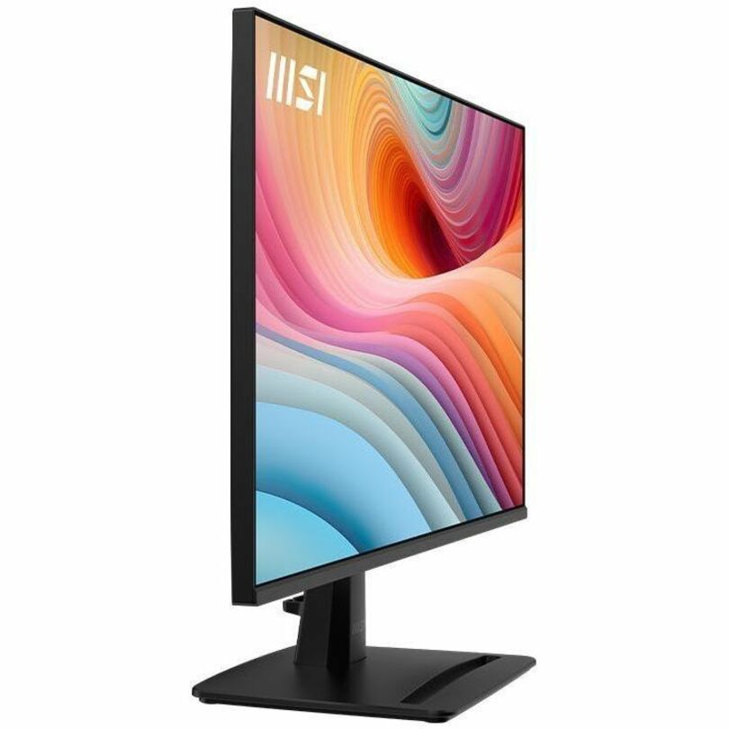 MSI PRO MP251 E2 24.5-inch IPS 1920 x 1080 (FHD) Computer Monitor, 120Hz, Adaptive-Synch, HDR Ready, HDMI, VGA Port, Display Port,VESA Mountable, Tilt, Speaker, 1ms, Black (PROMP251E2)