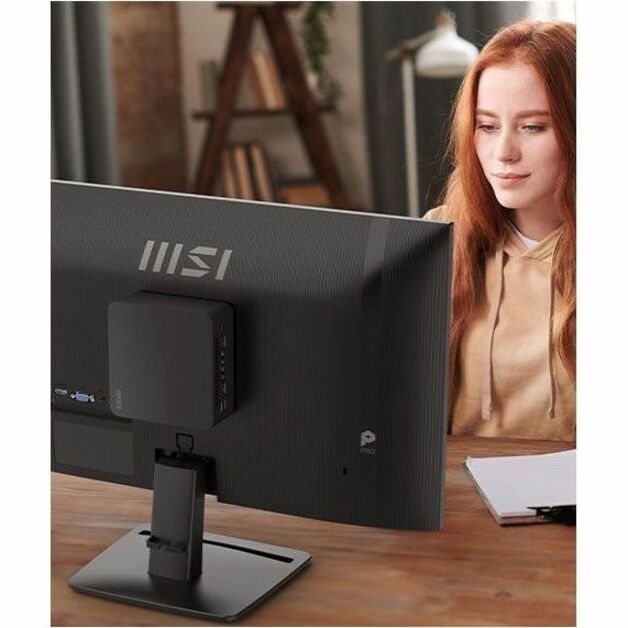 MSI PRO MP251 E2 24.5-inch IPS 1920 x 1080 (FHD) Computer Monitor, 120Hz, Adaptive-Synch, HDR Ready, HDMI, VGA Port, Display Port,VESA Mountable, Tilt, Speaker, 1ms, Black (PROMP251E2)