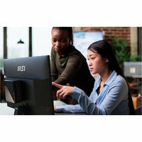 Two professionals collaborating using MSI PRO MP245G monitor-alternate-image15