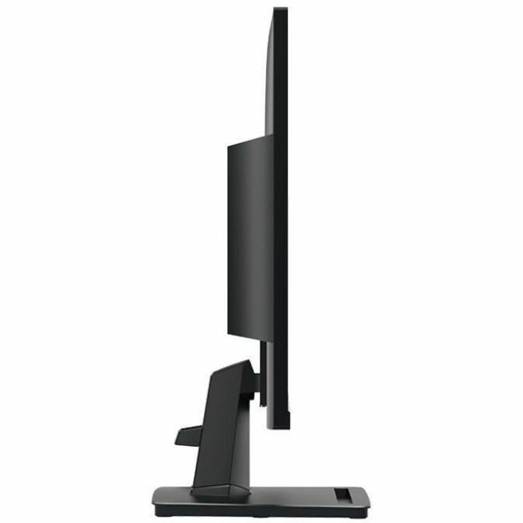 Side view of MSI PRO MP245G monitor highlighting slim profile and stand design