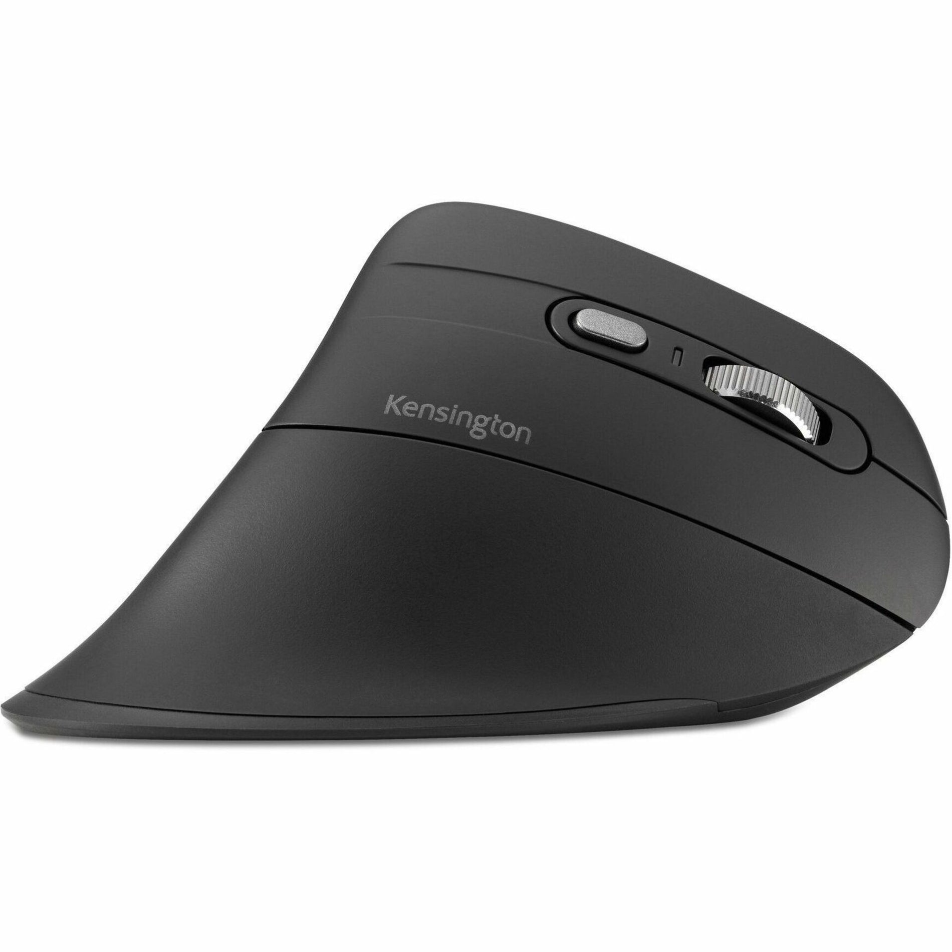 Profile view of Kensington Pro Fit Ergo MY630 mouse showing button placement-alternate-image2